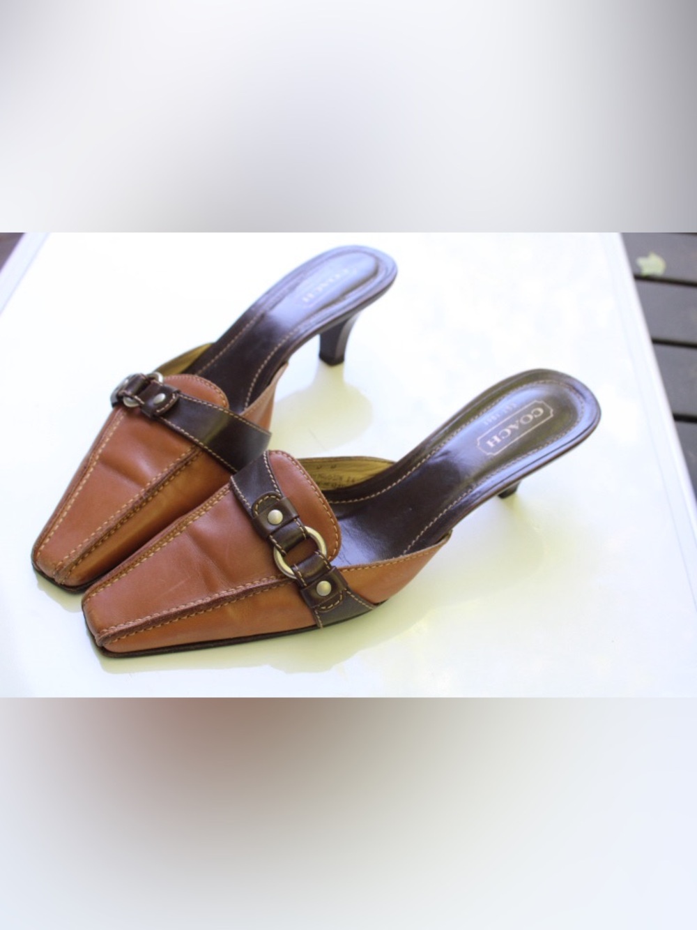 Vintage Coach Madison Mules - Picture 2 of 15